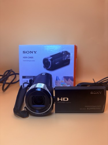 Sony hdr cx405 flash - sony,