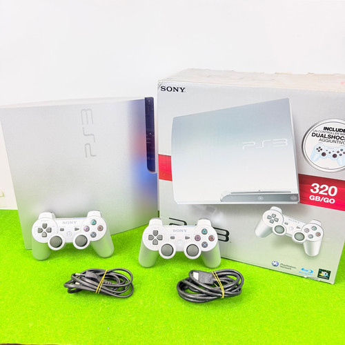 Console sony ps3 slim silver - console,