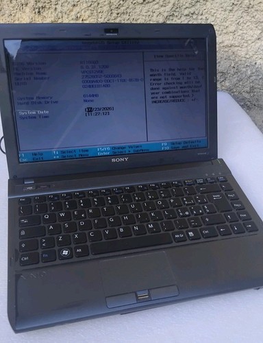 Notebook sony vaio pcg 51113m - notebook, pcg-51113m