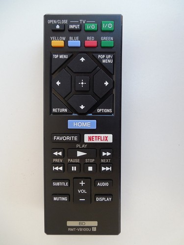 New remote rmt vb100u sub - new,