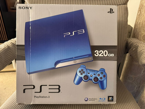 Sony ps3 splash blue - ps3,
