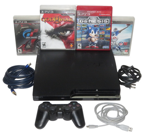 Sony ps3 playstation slim - sony,