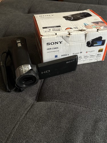 Sony handycam hdr cx405 box - handycam,